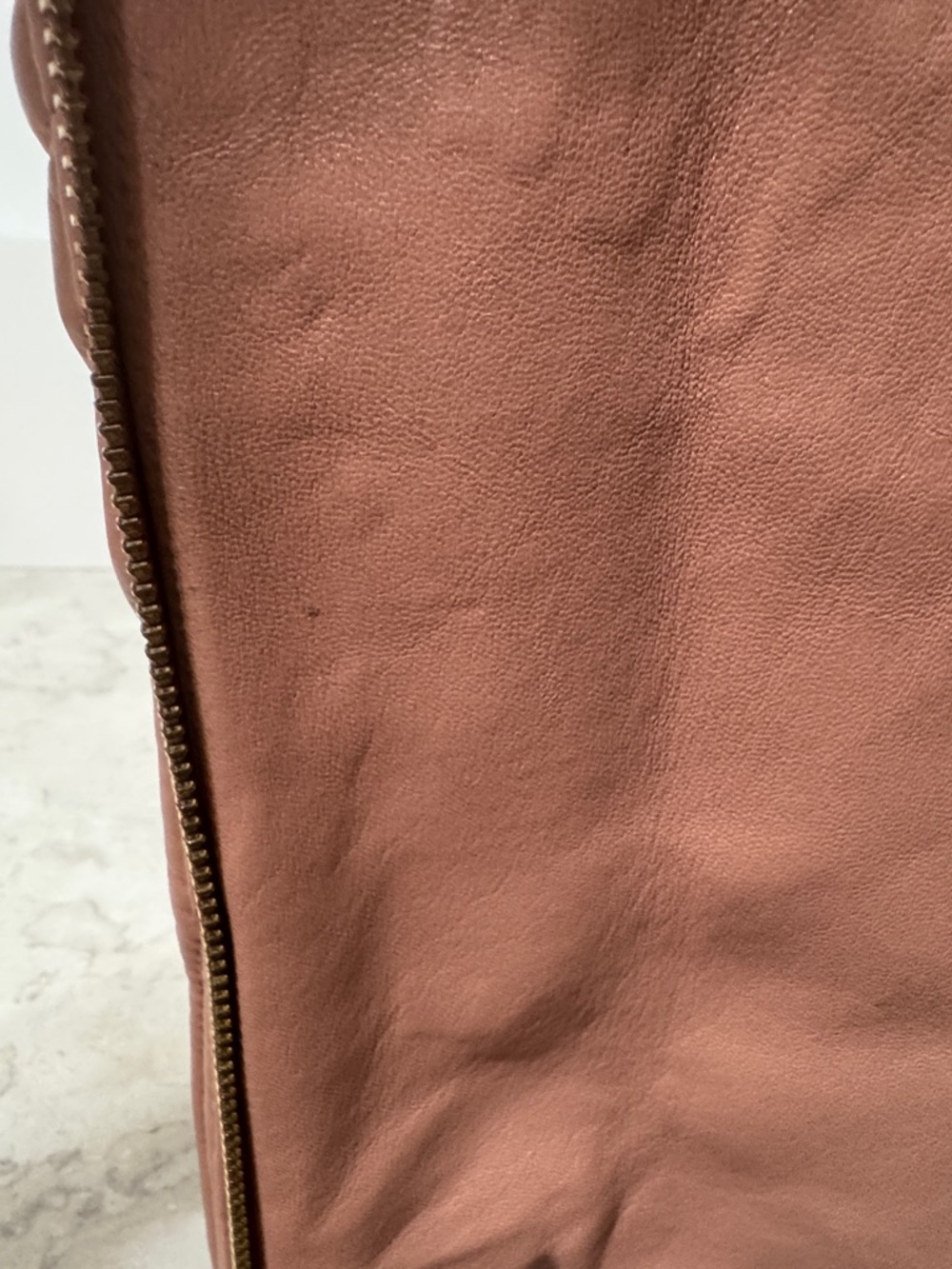 Henri Bendel blush pink 🩷 lambskin expandable chain tote with COA - Picture 8 of 15